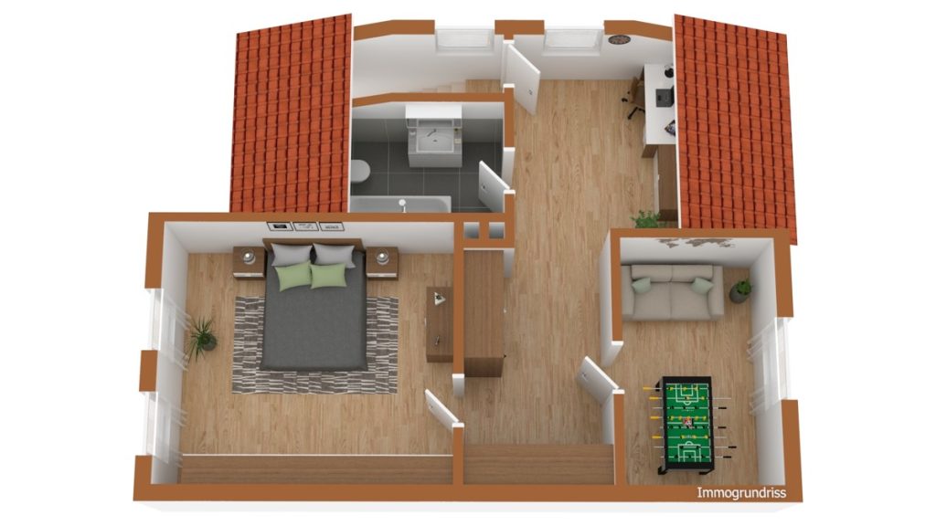 NEUER PREIS: 94 m² Doppelhaushälfte mit großem Garten und großer Garage zu kaufen!