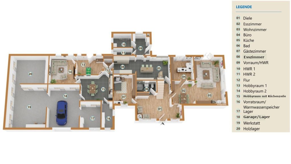 Einfamilienhaus 
mit großem Garten und 
Scheune – leben Sie Ihre Wünsche aus!