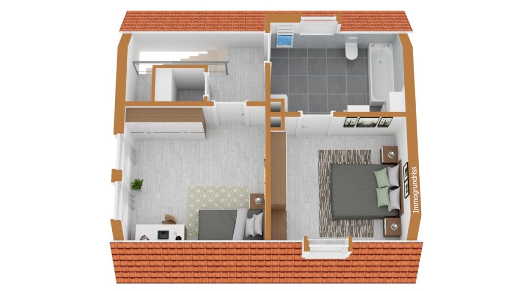 Dien Tohuus Immobilien bietet an: Einfamilienhaus mit Einliegerwohnung und Wohnung