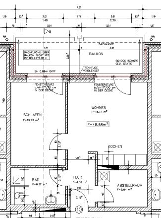 Erstbezug im Neubau: 2 Zimmer auf ca. 57 m² im Staffelgeschoss mit Aufzug und tollem Balkon!