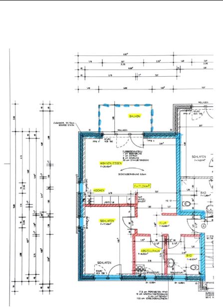 2-Zimmer-Wohnung mit Balkon im 1. OG in der Paul-Böhm-Str. 46 zu vermieten!