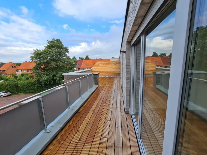 Erstbezug: 3-Zimmer-Wohnung mit 86,82 m² Wohnfläche und Dachterrasse in der Paul-Böhm-Str. zu mieten